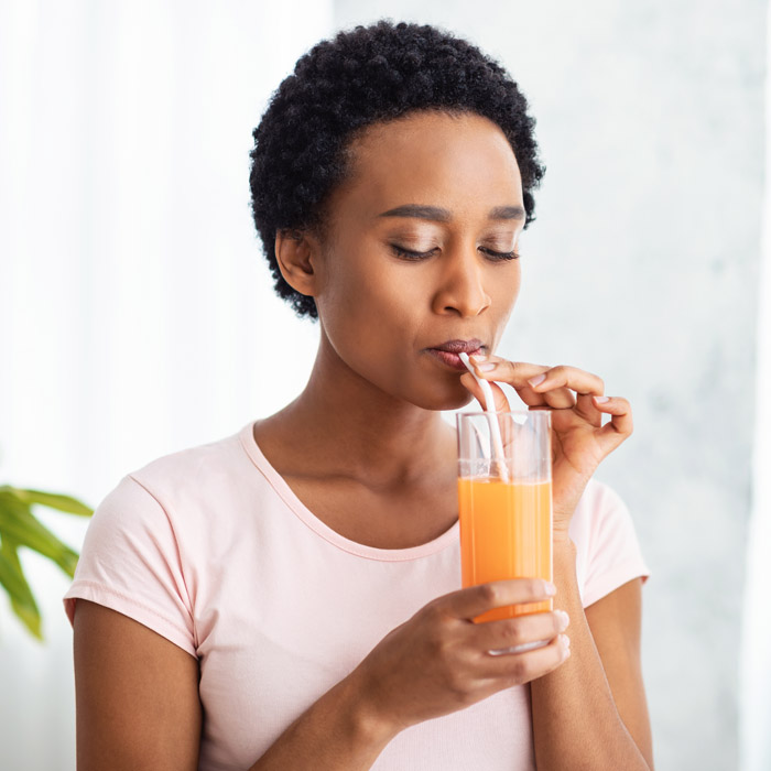 Woman Drinking
